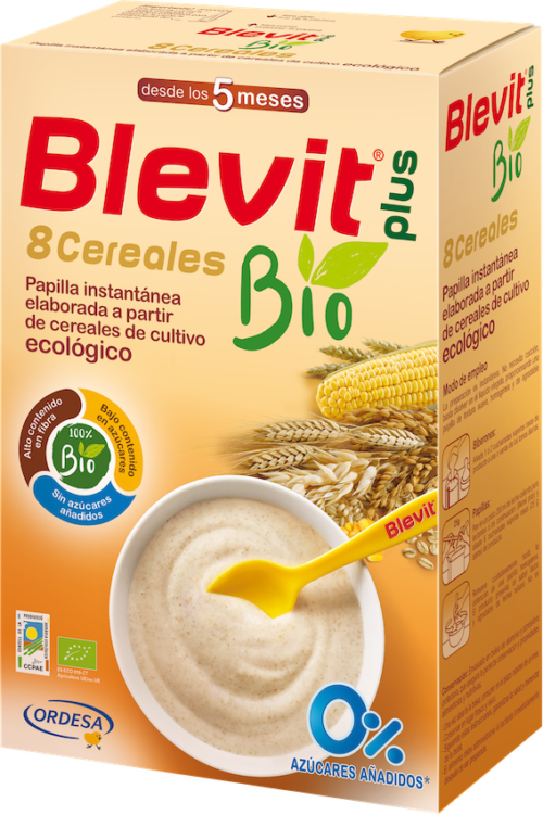 Blevit Optimum 8 Cereales con Plátano 250gr: Alimentación Saludable para Tu  Bebé