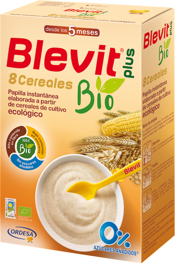 Blevit Plus Bio 8 cereales – Mater Training