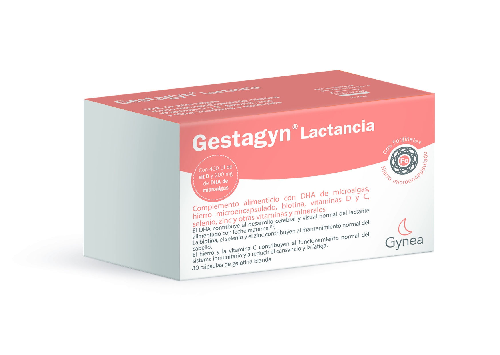 Gestagyn Lactancia 30 Cápsulas Gelatina, Complemento Alimenticio. - Farma SG