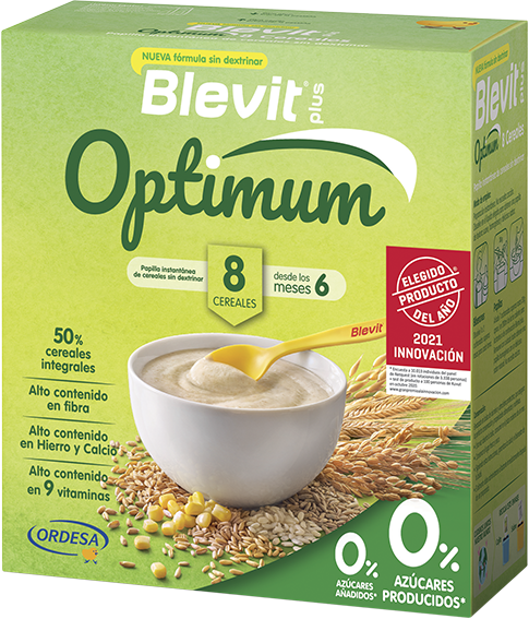 Blevit plus Optimum 8 Cereales – Mater Training